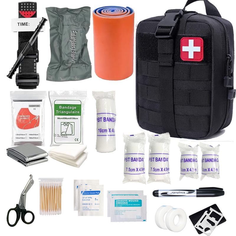 70pcs IFAK First Aid Kit with  - Outdoor Adventure Backpack ulasan dan harga