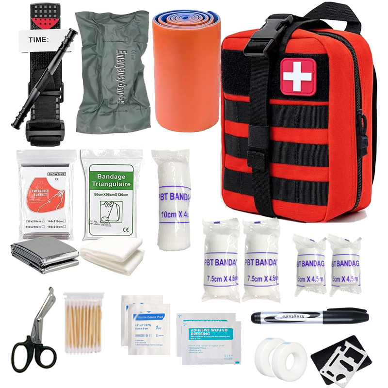 70pcs IFAK First Aid Kit with  - Outdoor Adventure Backpack ulasan dan harga