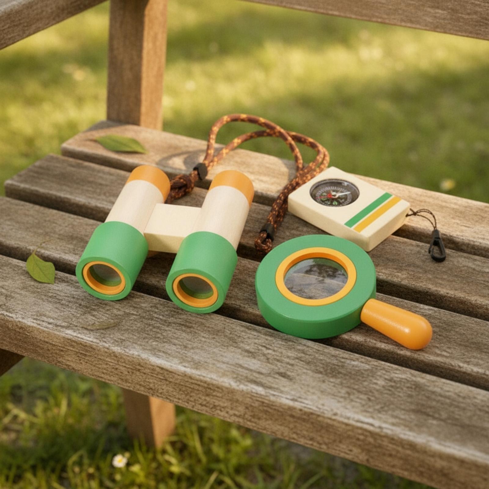 Kids Wooden Outdoor Explorer S - Outdoor Adventure Kit For Kids ulasan dan harga