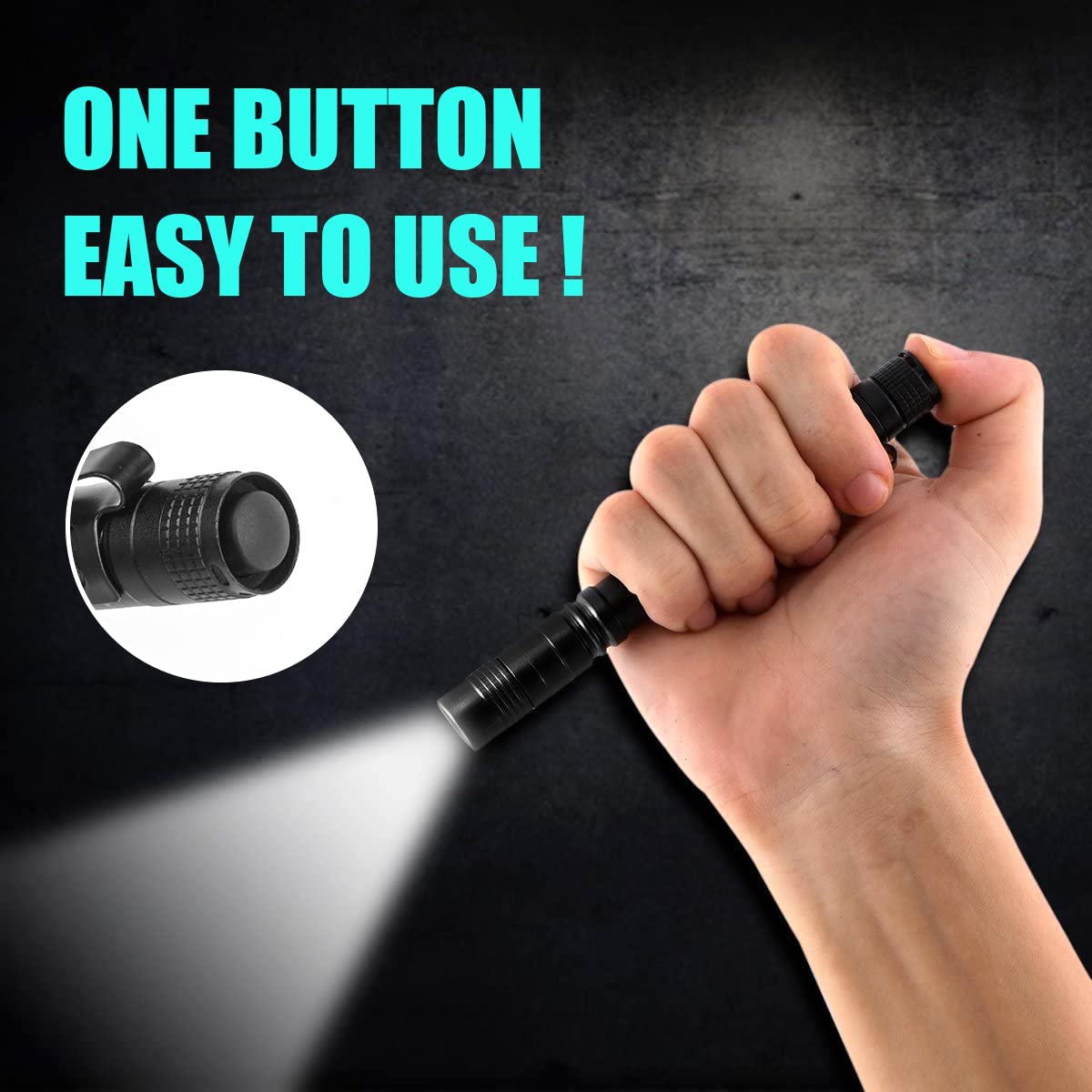 Portable Mini LED Pen Flashlig - Outdoor Adventure Trips ulasan dan harga