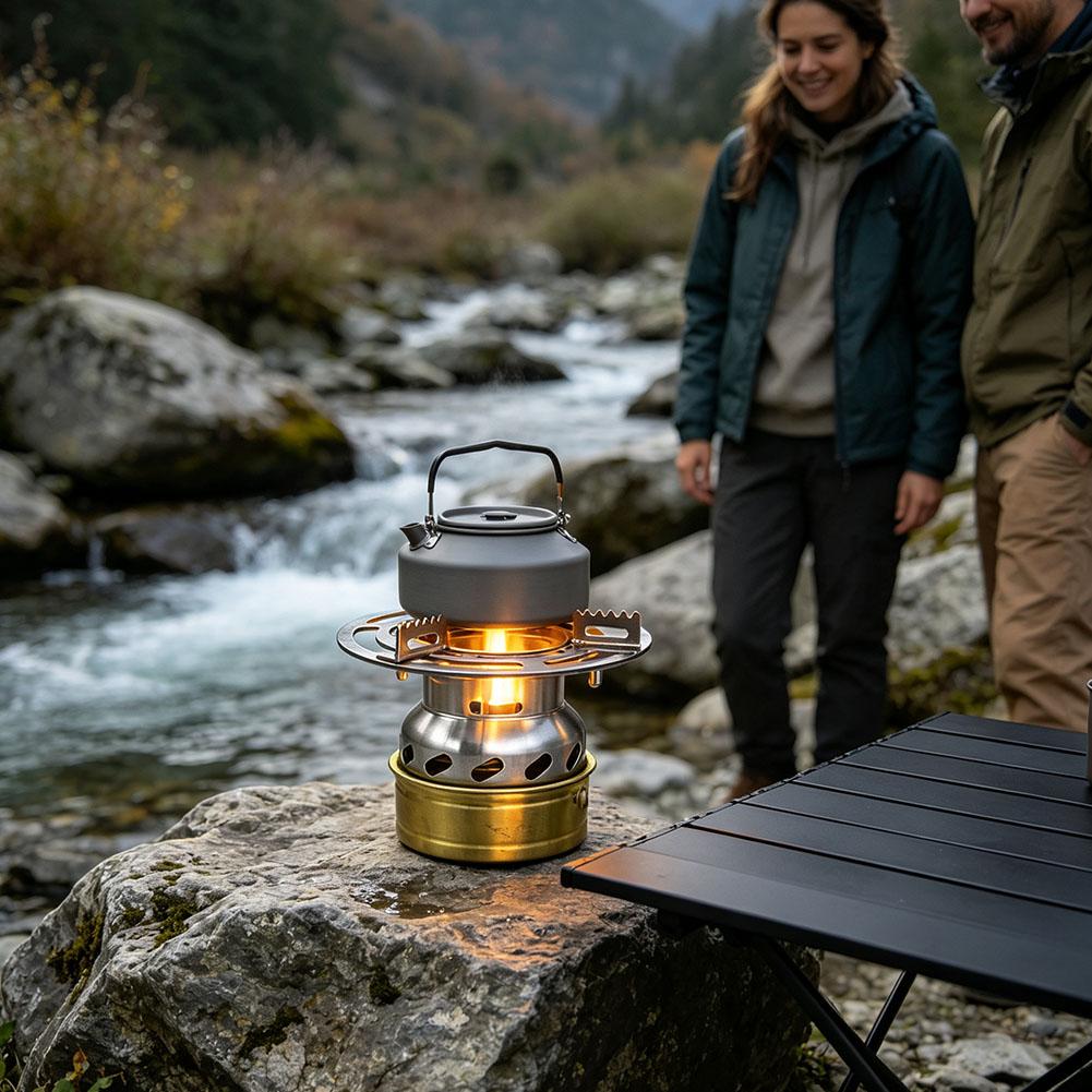 Outdoor Portable Stainless Alc - Outdoor Adventure Backpack ulasan dan harga