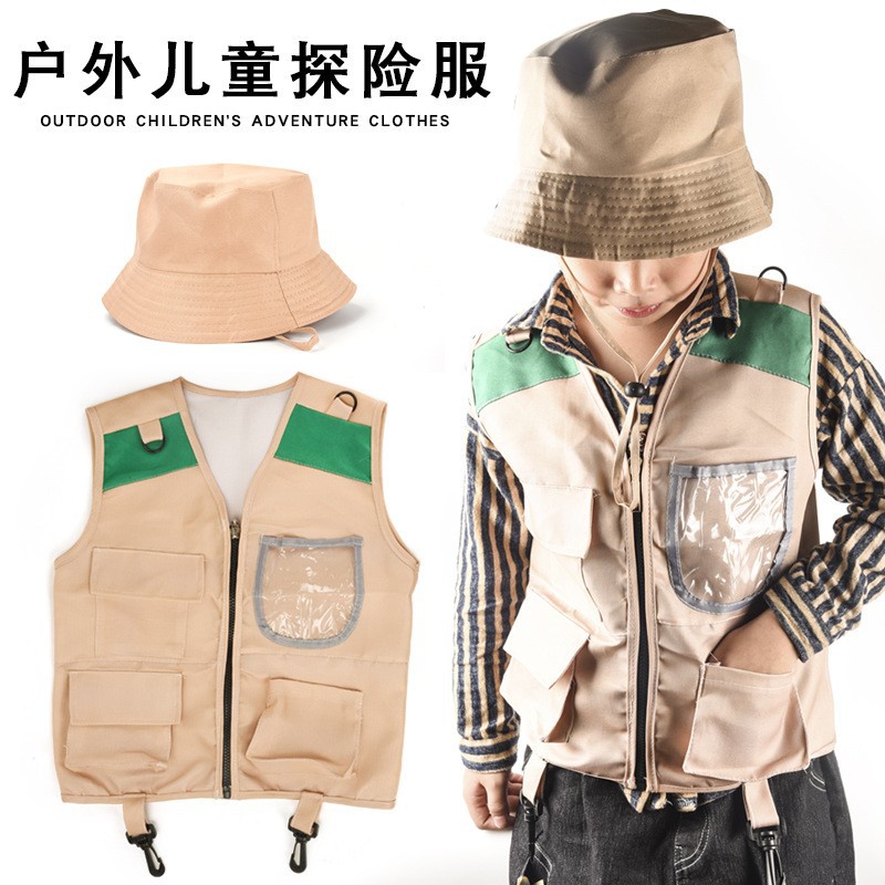 2026 New Kids Explorer Hat Ves - Outdoor Adventure Kit For Kids ulasan dan harga